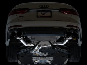 Audi S7 Performance Exhaust - AWE Tuning - Track Edition - Diamond Black - `19-`23